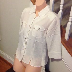 Dress barn button down top